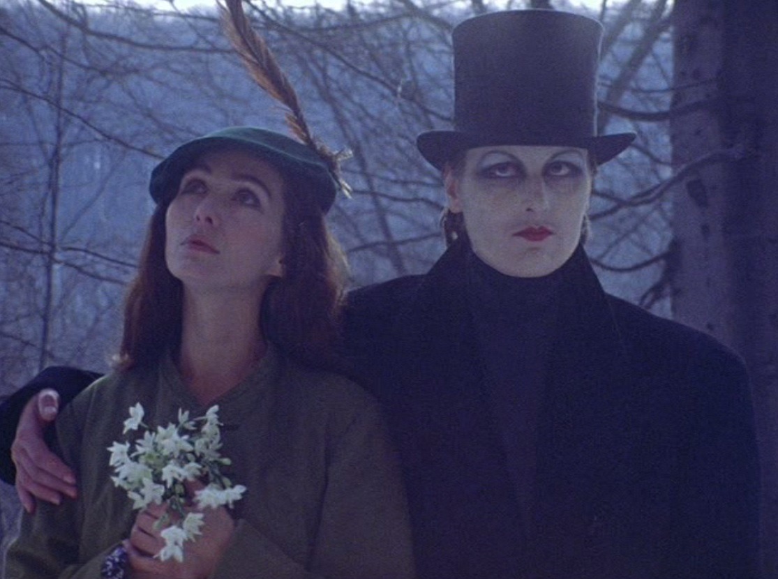 「マリア・マリブランの死」のワンシーン。