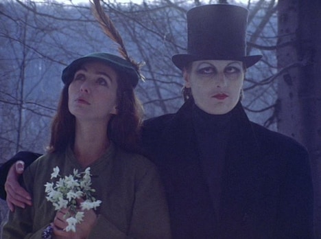 「マリア・マリブランの死」のワンシーン。