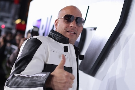 「ワイルド・スピード ＳＫＹ  ＭＩＳＳＩＯＮ」ワールドプレミアにて。(c)2014 Universal Pictures