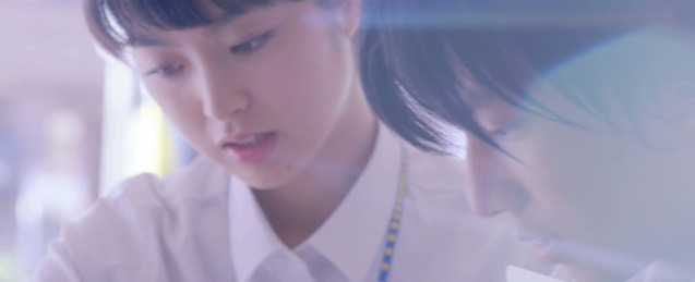 明光義塾ショートフィルム「おしえるしごと、おそわるしごと」劇中カット
