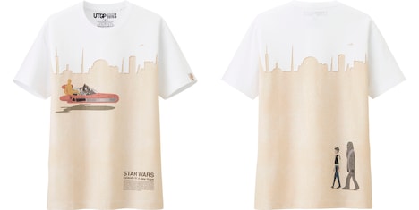 「UT GRAND PRIX 2015」グラフィックTシャツの一種、齊藤拓也さんの作品。(c)&TM Lucasfilm Ltd.