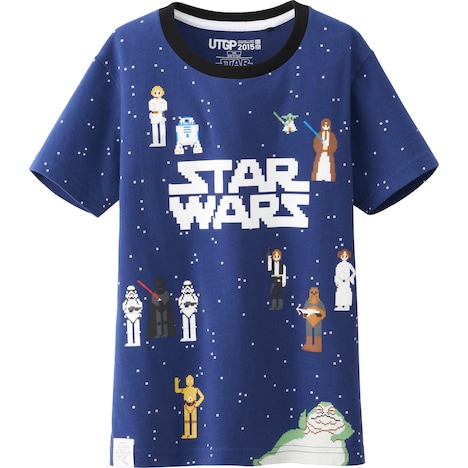 「UT GRAND PRIX 2015」グラフィックTシャツの一種、佐藤亮介さんの作品。(c)&TM Lucasfilm Ltd.