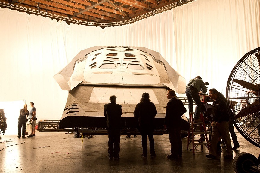 特典映像よりメイキングシーン。(c)2014 Warner Bros. Entertainment, Inc. and Paramount Pictures.All Rights Reserved."ACADEMY AWARDS(R)" and/or "Oscar(R)" arethe registered trademarks and service marks of the Academy ofMotion Picture Arts and Sciences.