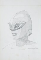 《アストロ》1984年　鉛筆・紙　個人蔵