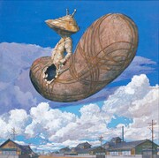 《カネゴン》1993年　アクリル・紙　個人蔵