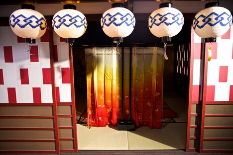 YouTube Space Tokyoに設置される時代劇のセット。(c)Google