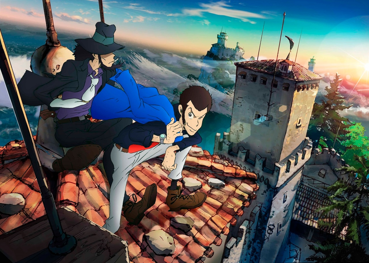 テレビアニメ「ルパン三世」新シリーズのメインビジュアル。 原作：モンキー・パンチ(c)ＴＭＳ