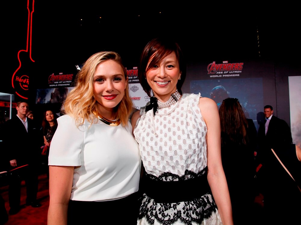 “アベンジャーズ”がファン4000人の前に集結、米倉涼子も参加