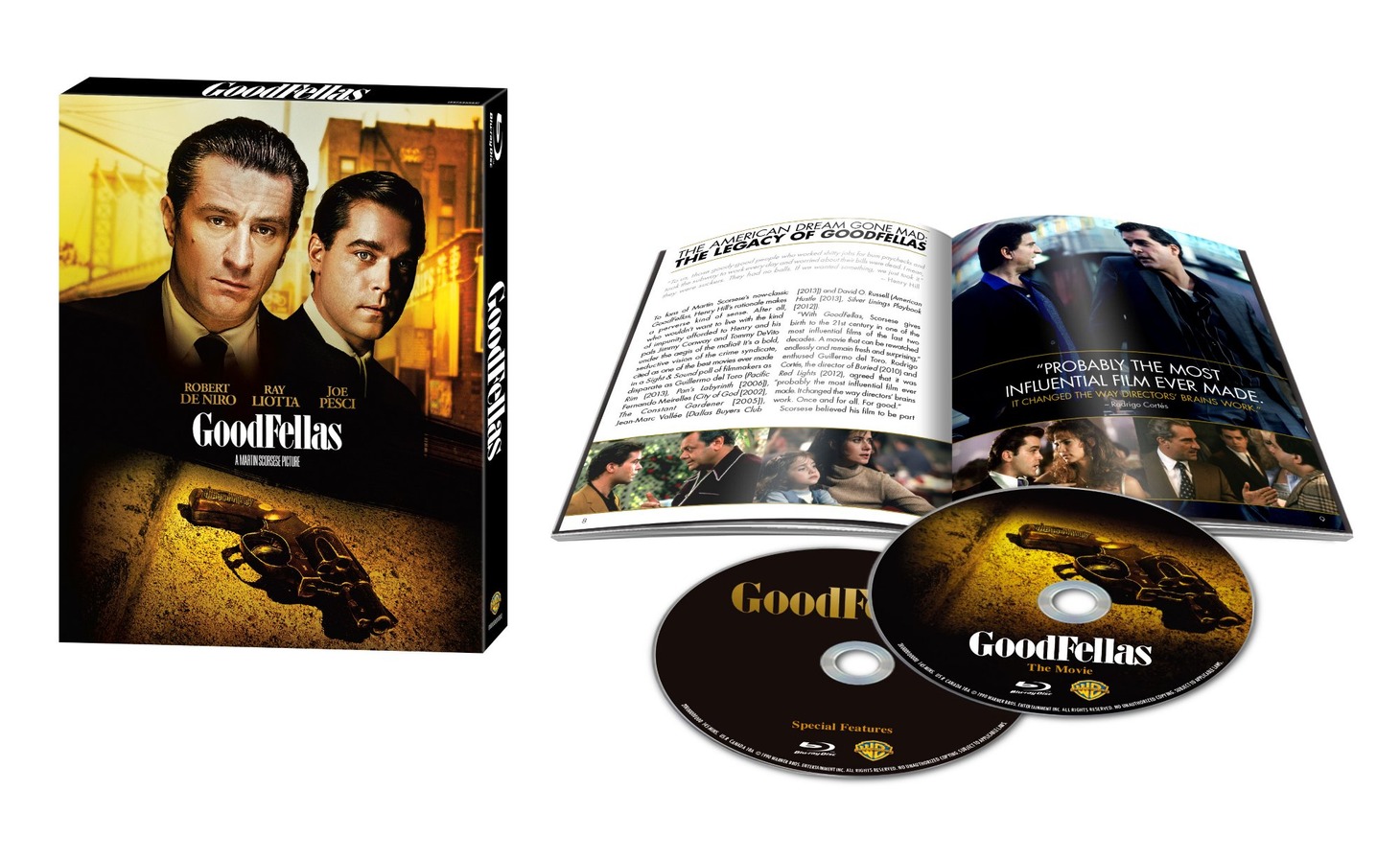 「グッドフェローズ 製作25周年記念 コレクターズ・エディション」商品画像 (c)2015 Warner Bros. Entertainment Inc. All rights reserved