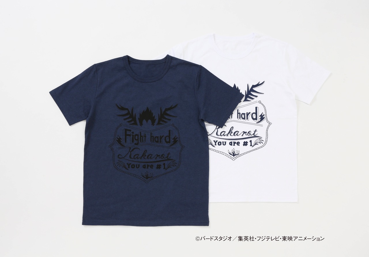 中根ゆたかデザインのベジータTシャツ。