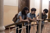 「彼の見つめる先に」のワンシーン。