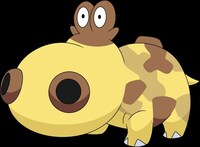 ヒポポタス (c)Nintendo・Creatures・GAME FREAK・TV Tokyo・ShoPro・JR Kikaku (c)Pokémon(c)2015 ピカチュウプロジェクト