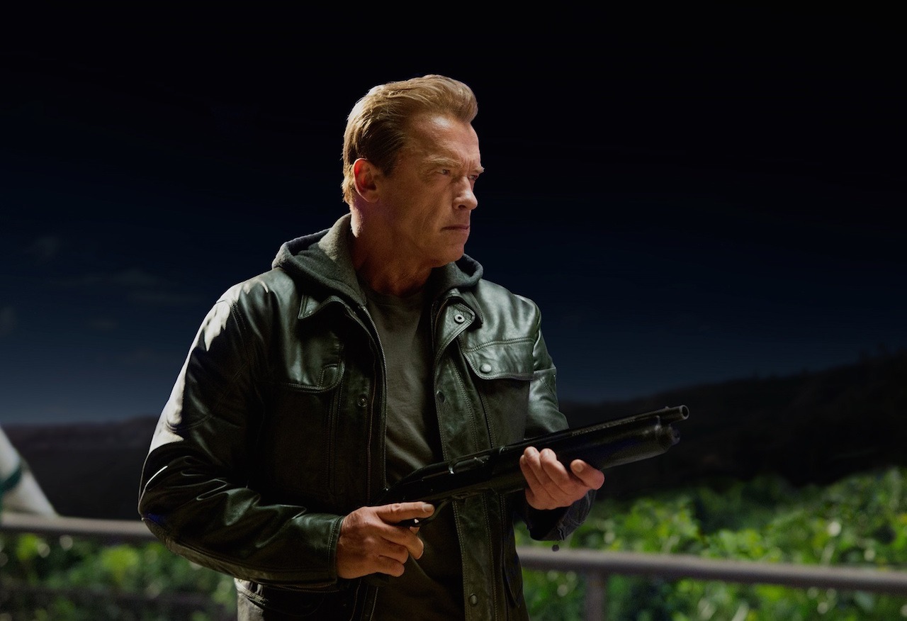 「ターミネーター：新起動／ジェニシス」アーノルド・シュワルツェネッガー演じるT-800。(c)2014 PARAMOUNT PICTURES. ALL RIGHTS RESERVED.
