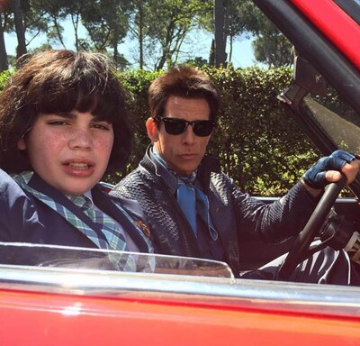 ベン・スティラーがInstagram上に公開したサイラス・アーノルドとの写真。（写真提供：PLANET PHOTOS / ゼータ イメージ）