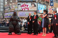 ゴジラに再会した長澤まさみ。