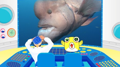 「さかなクン研究所 さかなの世界へレッツギョー！ 飛ぶ！闘う！踊る！編」場面写真 (c) さかなクン研究所PJ2015