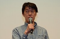 4月17日、「百日紅～Miss HOKUSAI～」完成披露イベントに登壇した原恵一。