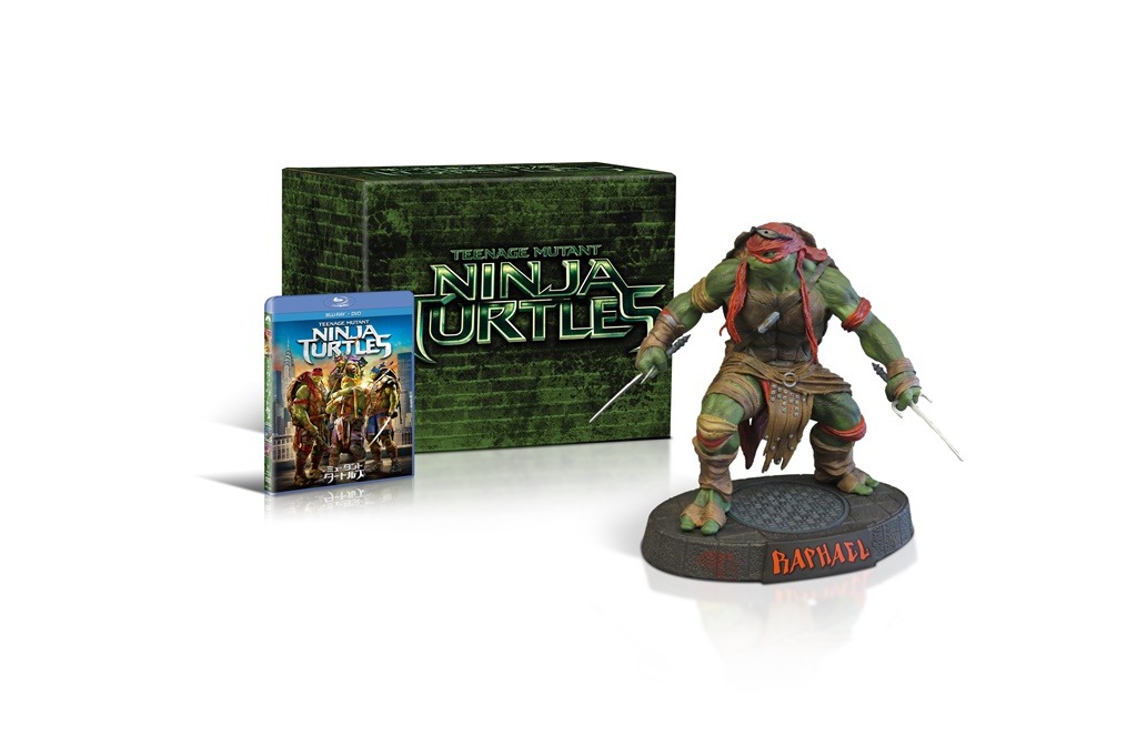 「ミュータント・タートルズ」Blu-ray＋DVDラファエロBOX (c)2014 PARAMOUNT PICTURES. ALL RIGHTS RESERVED. TEENAGE MUTANT NINJA TURTLES IS A TRADEMARK OFVIACOM INTERNATIONAL INC.TM,(R)&(c) 2015 Paramount Pictures. All Rights Reserved.
