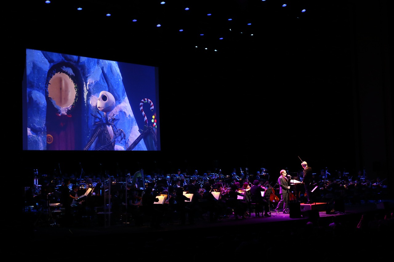 2014年「ティム・バートン＆ダニー・エルフマン映画音楽コンサート」の様子。(c)Takayuki Shimizu