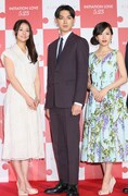「イニシエーション・ラブ」メインキャストの3人。左から木村文乃、松田翔太、前田敦子。