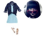 ミーシャ・ジャネットによるコーディネート。