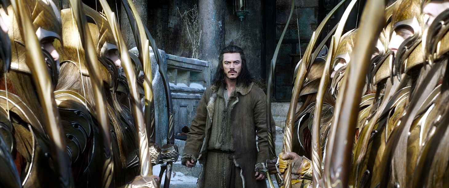 「ホビット 決戦のゆくえ」のワンシーン。(c)2014 METRO-GOLDWYN-MAYER PICTURES INC. AND WARNER BROS. ENTERTAINMENT INC.