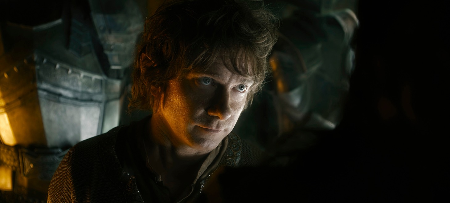「ホビット 決戦のゆくえ」より、マーティン・フリーマン演じるビルボ。(c)2014 METRO-GOLDWYN-MAYER PICTURES INC. AND WARNER BROS. ENTERTAINMENT INC.