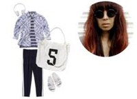 大田由香梨によるコーディネート。