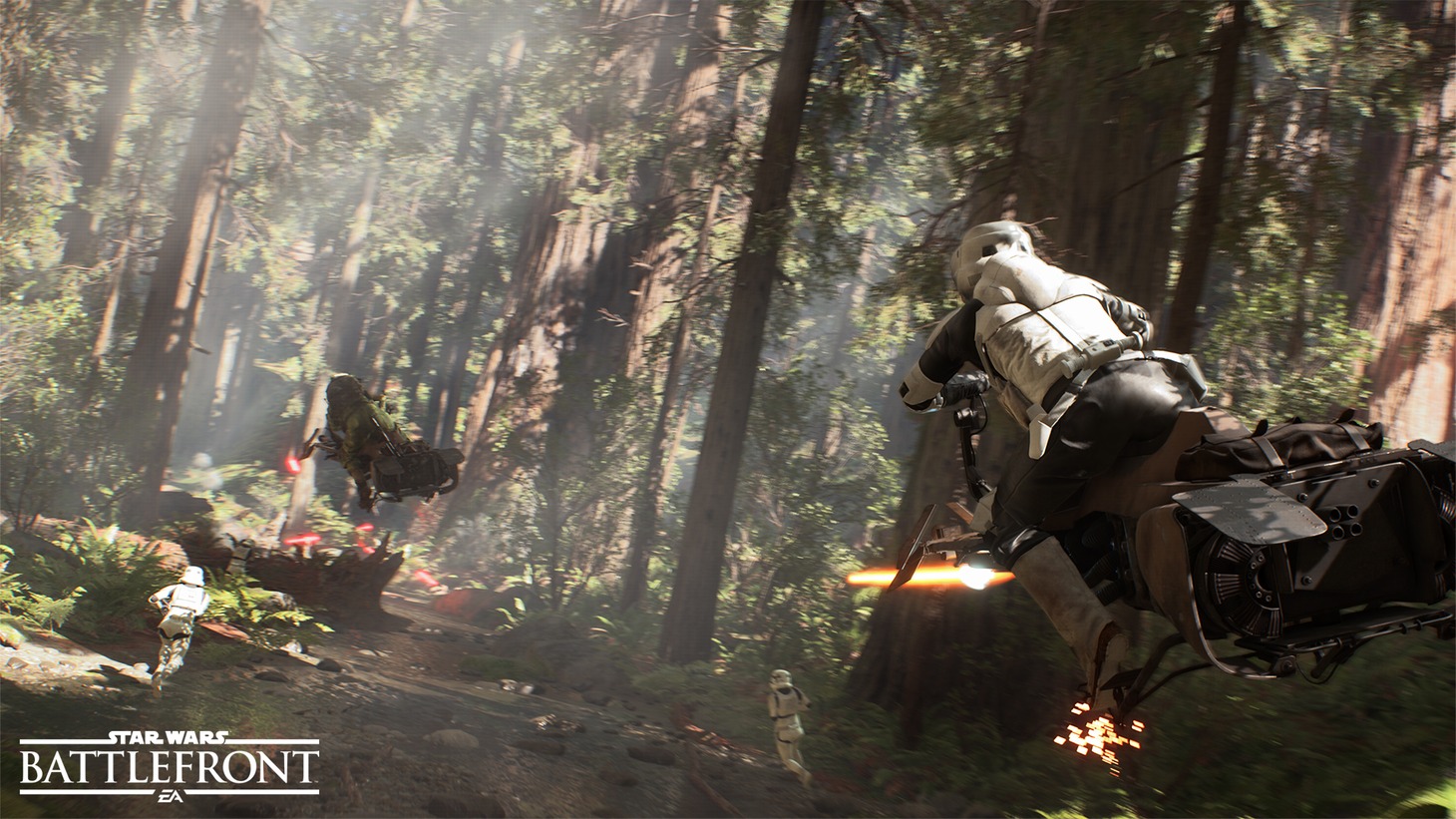 「Star Wars バトルフロント」のワンシーン (c)EA Japan. All Rights Reserved