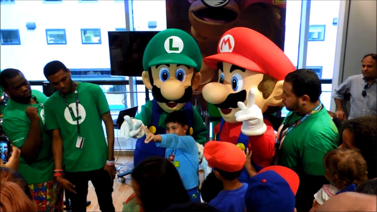 マリオやスネークらがスクリーンに集合！アメリカのゲーマーがゲームの歴史に迫る