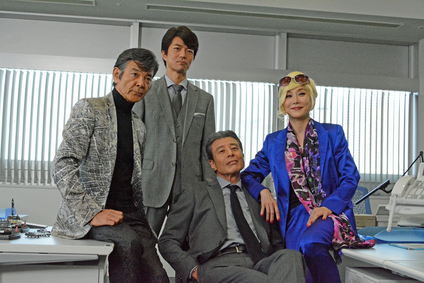 「さらば あぶない刑事」メインキャストの4人。