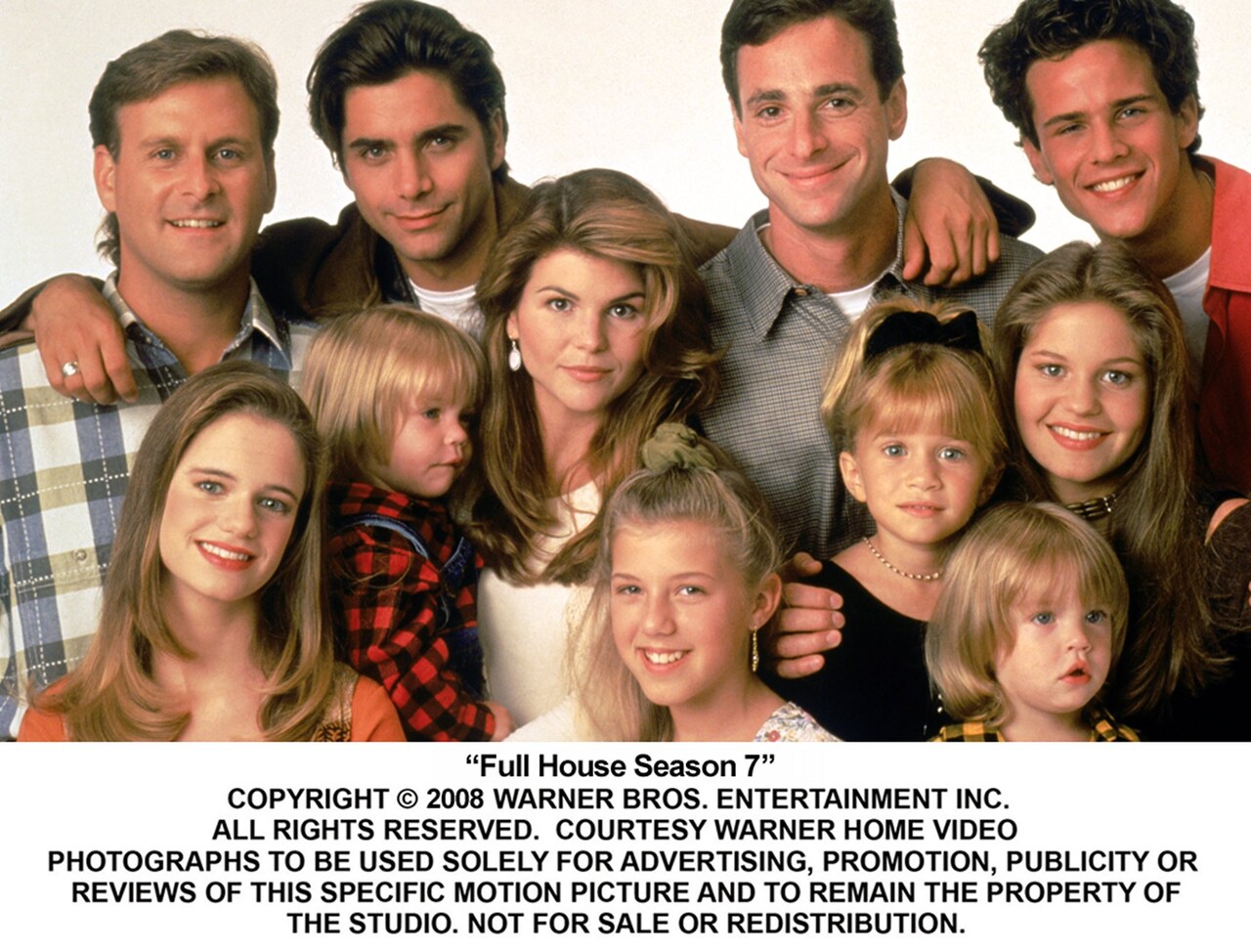 「フルハウス」シーズン7のキャスト。