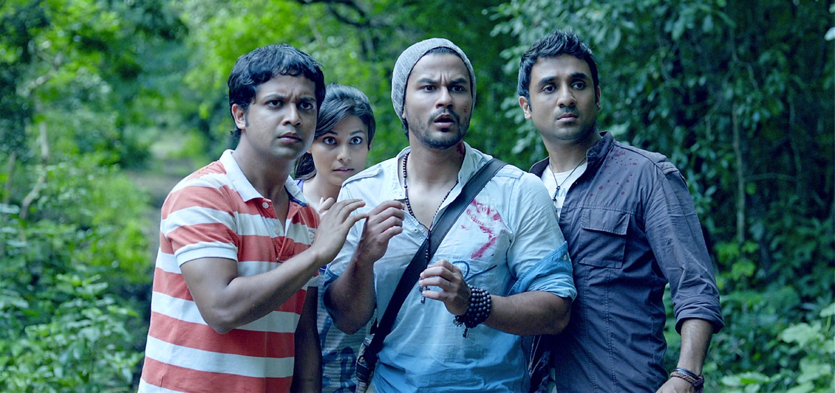 「インド・オブ・ザ・デッド」のワンシーン。(c)Eros International Ltd 2013