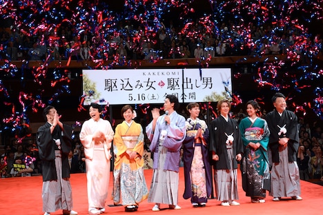 盛り上がる会場。