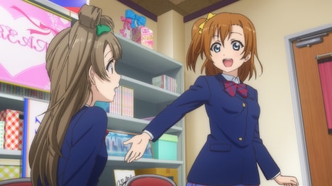 「ラブライブ！The School Idol Movie」のワンシーン。(c) 2015 プロジェクトラブライブ!ムービー