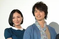 製作総指揮を務めた、板谷由夏と斎藤工。