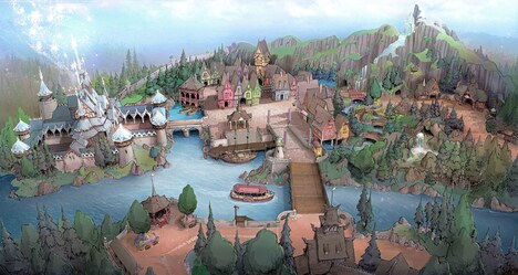 東京ディズニーシー「北欧」をテーマとした新エリアの構想。(c)Disney
