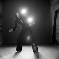 「黒い牝豹M」のワンシーン。(c)日活