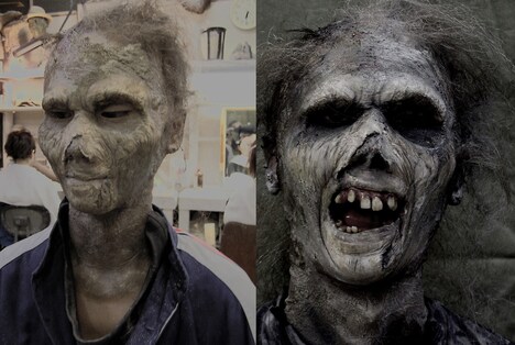 ゾンビメイク作品例