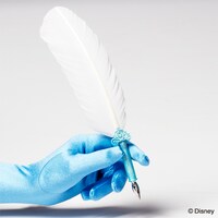 天然の羽根を使用した「プリンセス羽根ペン」。