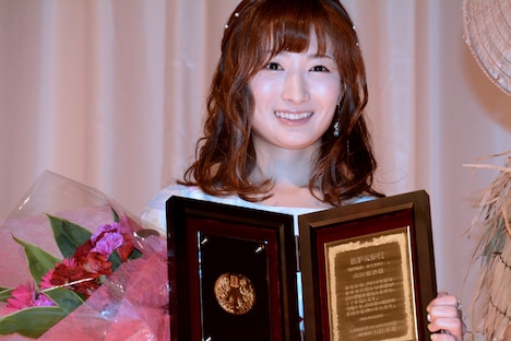 新進女優賞の武田梨奈。