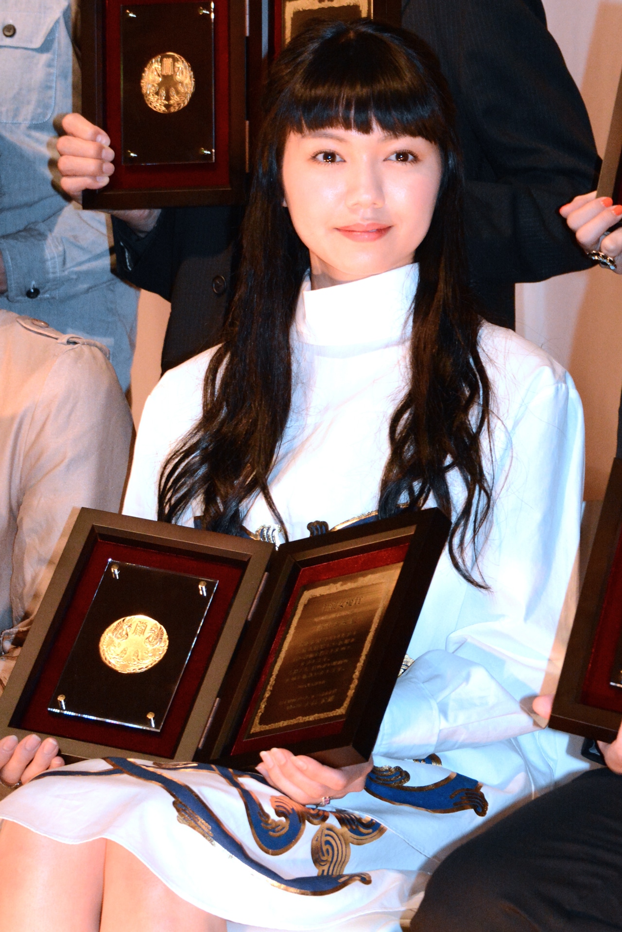 主演女優賞の二階堂ふみ。
