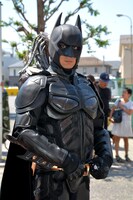 バットマンの仮装者。
