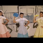 ひばり、チエミ、いづみが歌って踊る「三人娘」シリーズまとめて放送