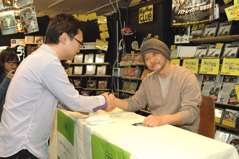 押井守「友だちはいらない。」発売記念イベントの様子。