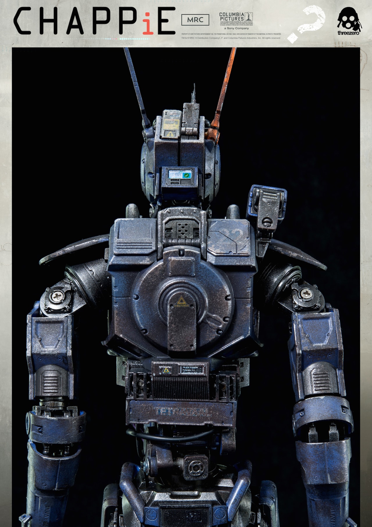 アクションフィギュア「CHAPPiE」 TM & (c) MRC II Distribution
