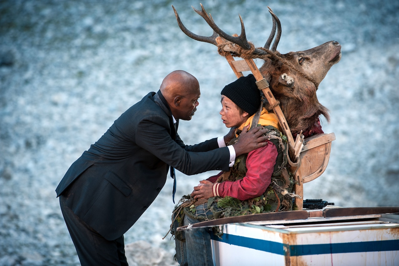 「ビッグゲーム 大統領と少年ハンター」のワンシーン。(c)2014 SUBZERO FILM ENTERTAINMENT, ALTITUDE FILM ENTERTAINMENT, EGOLI TOSSELL FILM