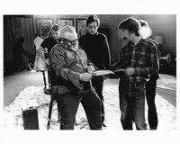 左からオーソン・ウェルズ、ピーター・ボグダノヴィッチ、ニール・カントン。Photograph by Larry Jackson