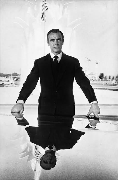 ショーン・コネリー “Sean Connery poses in Las Vegas during shooting of Diamonds Are Forever, 1971” (c)Terry O'Neill