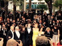 「マッドマックス 怒りのデス・ロード」のレッドカーペットの様子。（写真提供：ムービープラス）